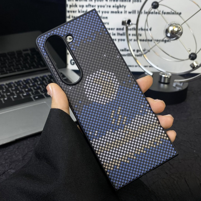Mosaic Flower Pattern Case - Samsung