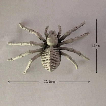 0407BA Halloween Decorations Ghost Festival Horror Funny Artificial Skull Shelf Set Bone Shelf Model Hanging Ghost Pendant