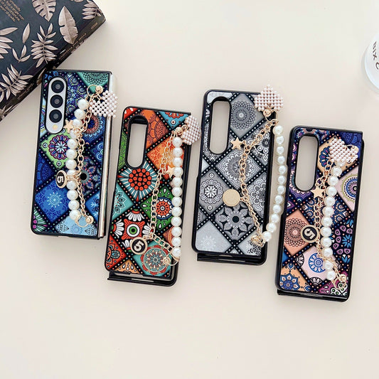 Ethnic Style Pearl Chain - Samsung