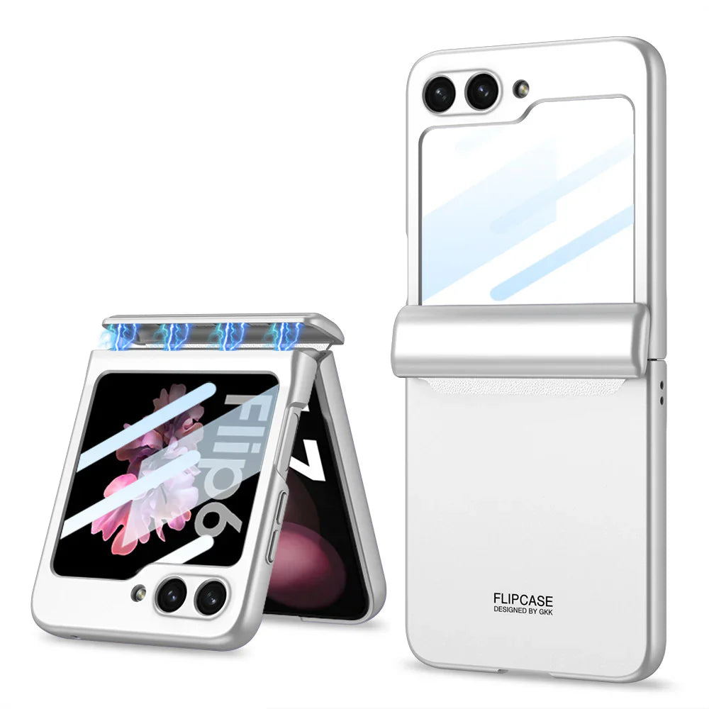 Galaxy Z Flip Series Magnetic Hinge Frosted Case
