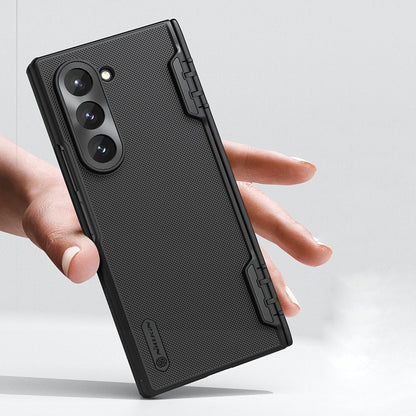 Sleek Frosted Shield Grain Pattern Case - Samsung