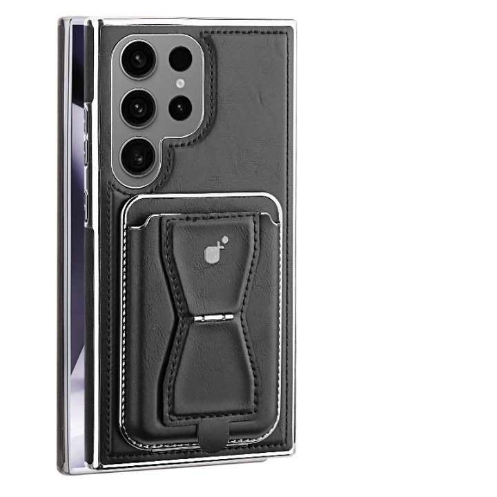 Leather Wallet Stand Phone Case - Samsung