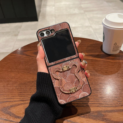 Cute Bear Ring Bracket Case - Samsung