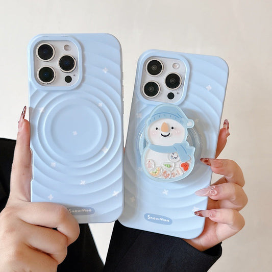 Wave Shell Snowman Case