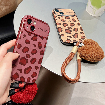 Safari Style Leopard Case with Charm