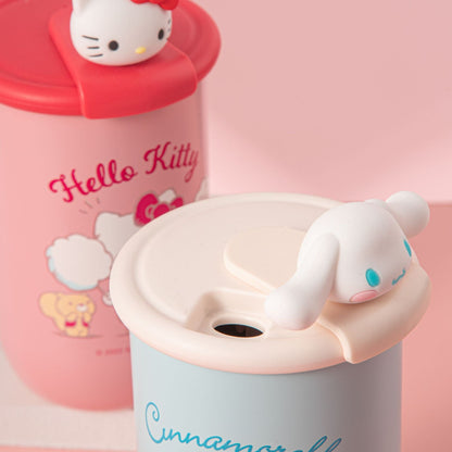 Cute Sanrio Rotating Lid Coffee Mug