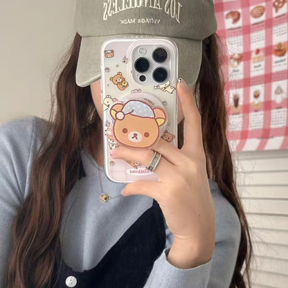 Cuddly Snooze Bear Magnetic Case