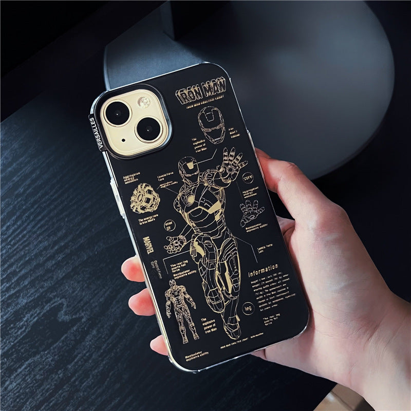 Urban Acrylic Illustration Fashion Case - iPhone