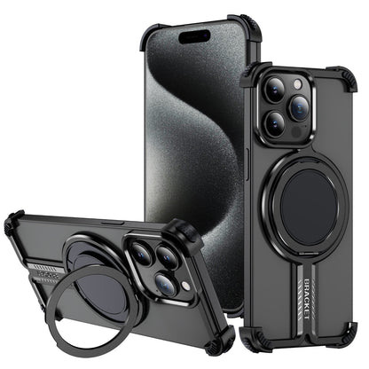 Ingenious Anti- Fall Bracket Frame Case - iPhone