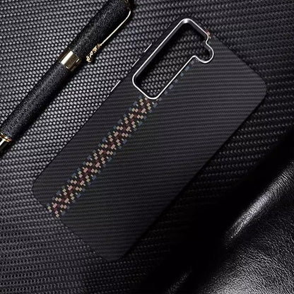 Luxury Matrix Armor Carbon Fiber Case - Samsung