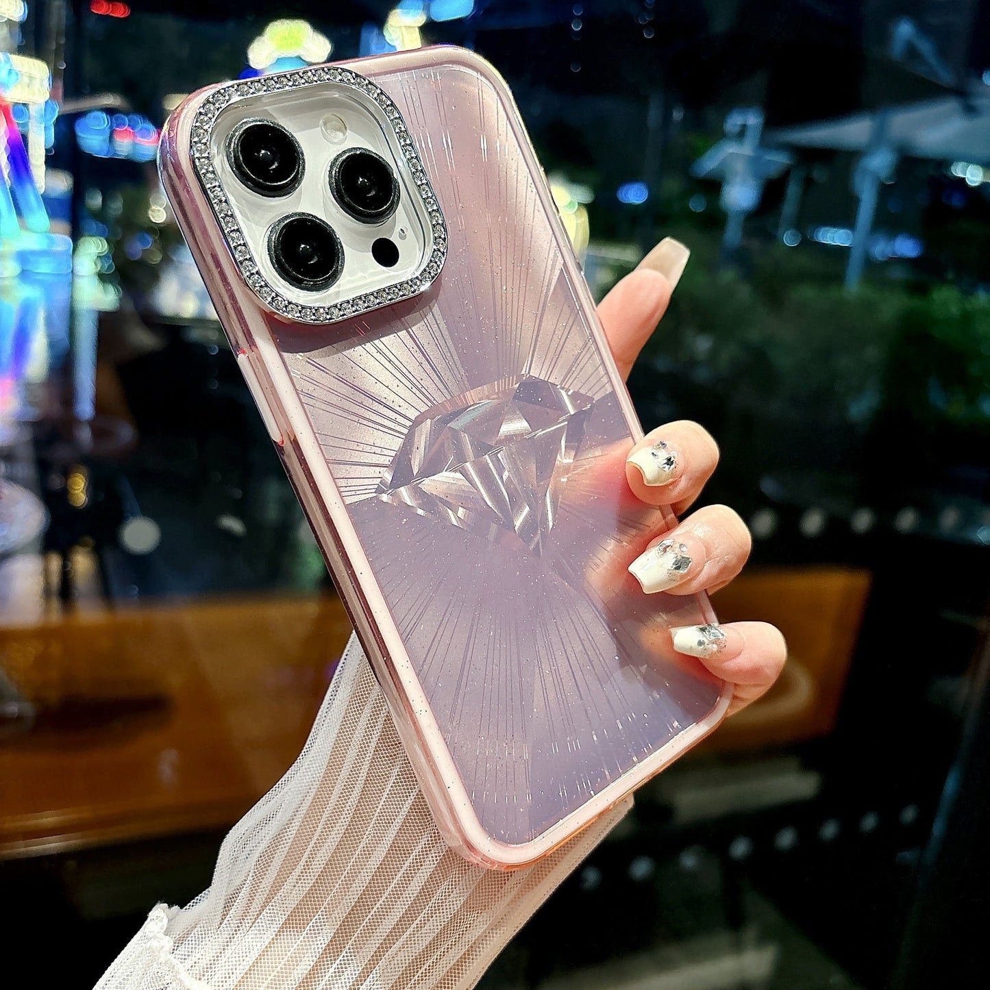 Diva Glow 3D Luxe Diamond Case