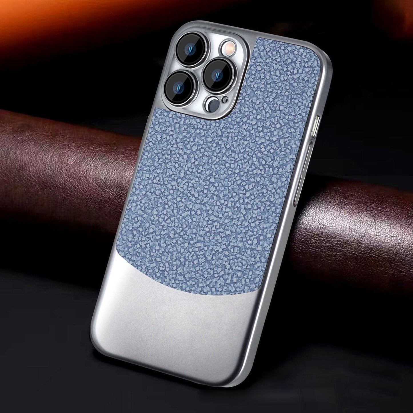 Distinct Dual Tone Rock Texture Case - iPhone