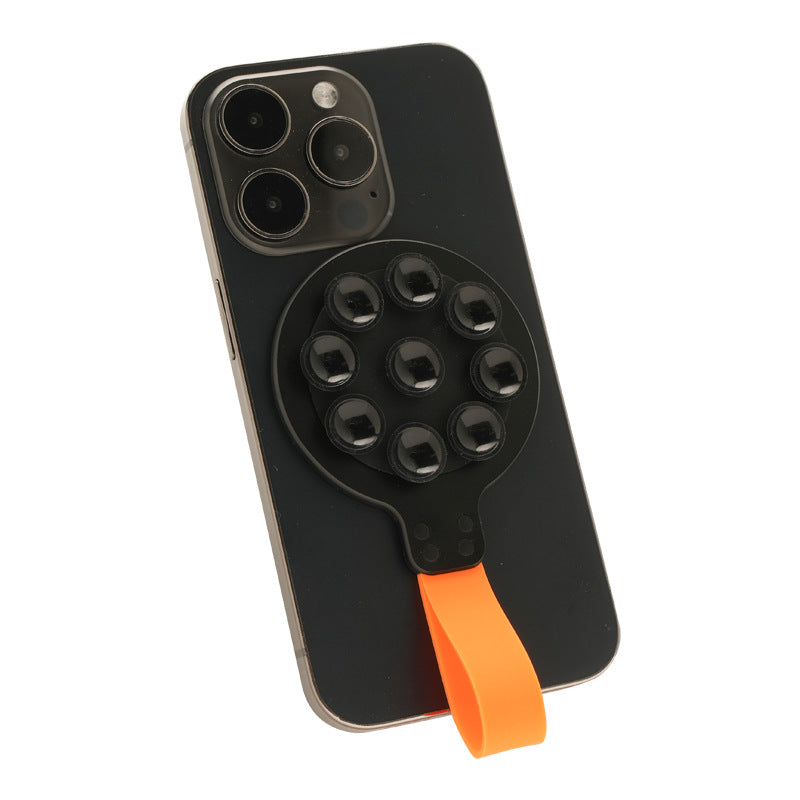 Versatile Magnetic Phone Gripper with Strap
