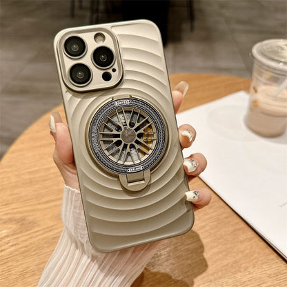 Swirling Wave Gyro Magnetic Case - iPhone
