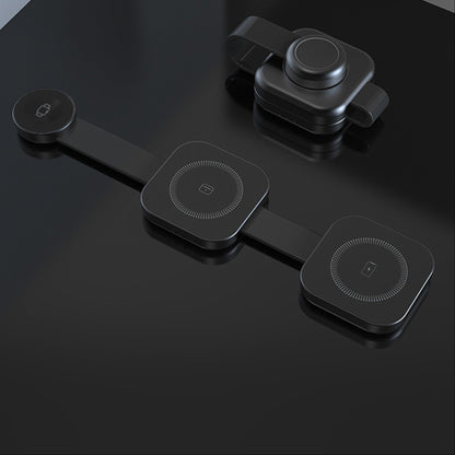 Next-Gen 15W Magnetic 3-in-1 Wireless Charger