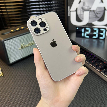 Ultra Sleek Matte Leather Case - iPhone