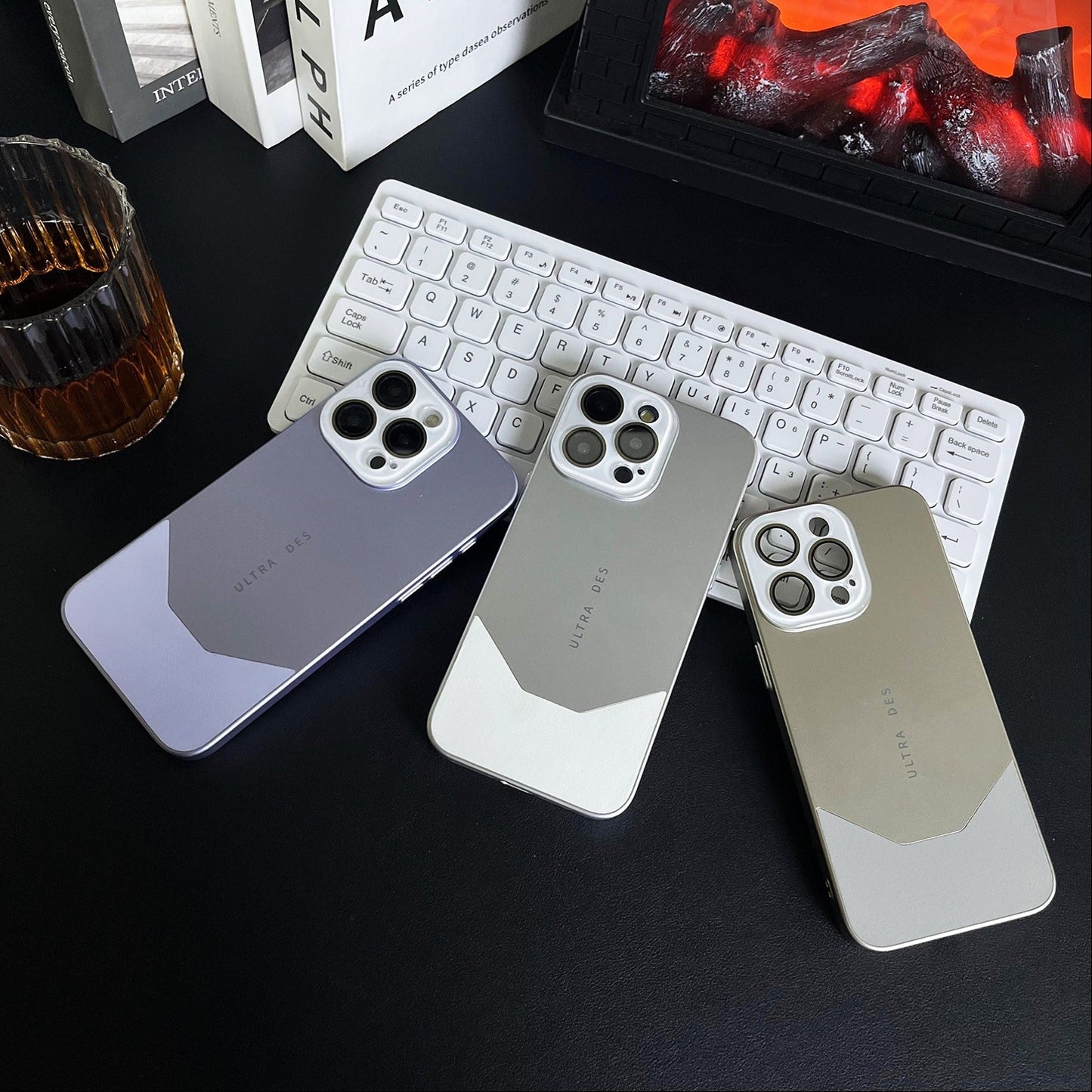Dual Hue Delight Two-Tone Splicing Case - iPhone