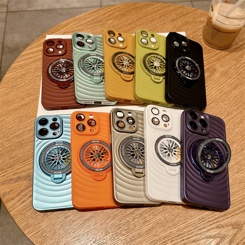 Swirling Wave Gyro Magnetic Case - iPhone