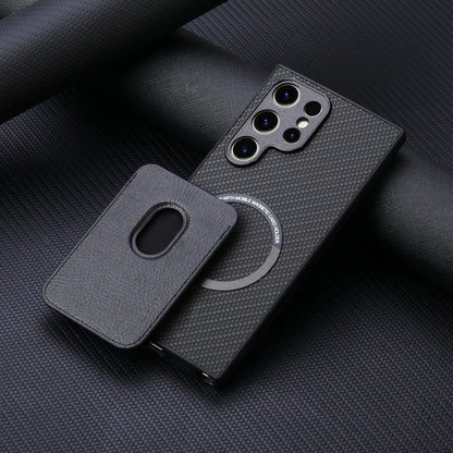 Stylish Craft Woven Pattern Magsafe Case - Samsung
