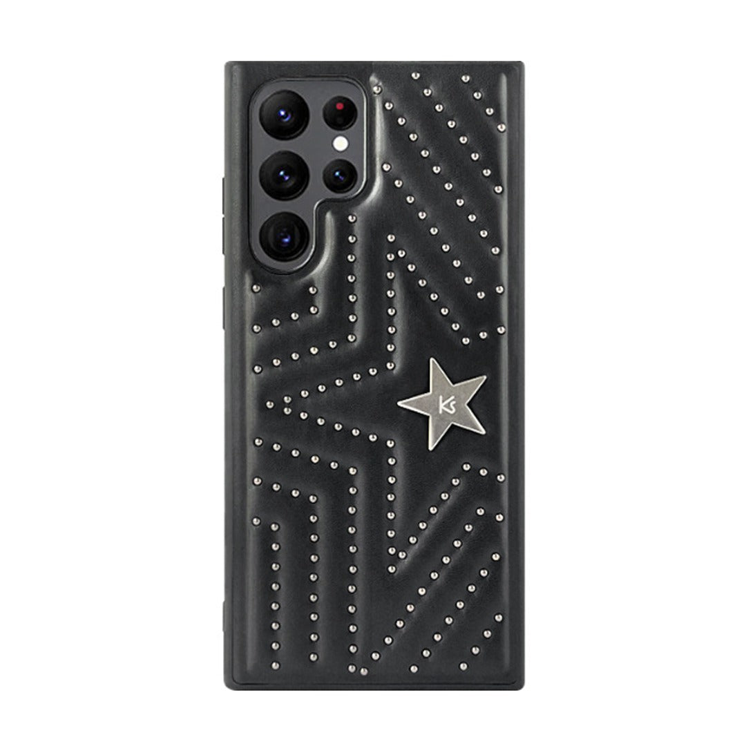 Glamorous Rivet Embellished Star Case - Samsung