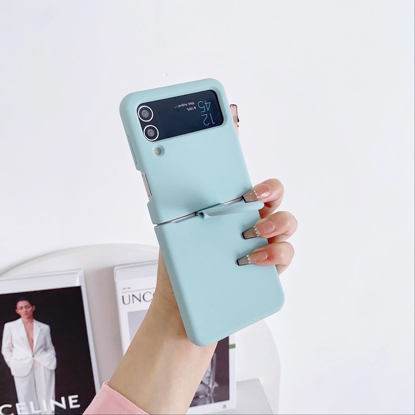SoftFlex Finger Ring Foldable Phone Cover - Samsung