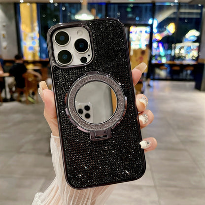 Glam Diamond Mirror Grip Case