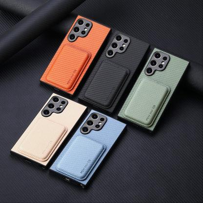 Stylish Craft Woven Pattern Magsafe Case - Samsung