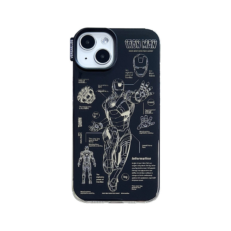 Urban Acrylic Illustration Fashion Case - iPhone