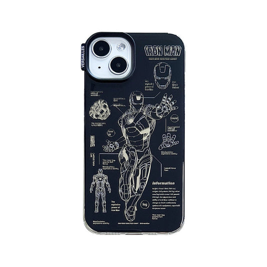 Urban Acrylic Illustration Fashion Case - iPhone