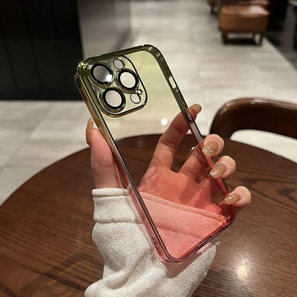 Alluring Transparent Gradient Hard Case - iPhone