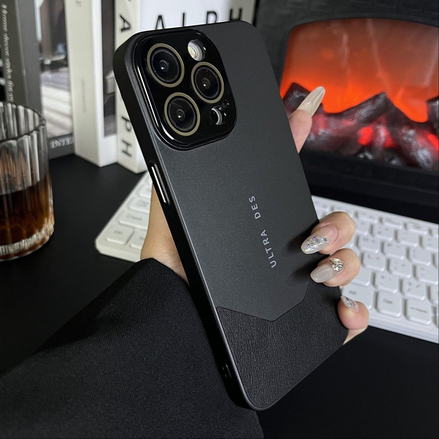 Dual Hue Delight Two-Tone Splicing Case - iPhone