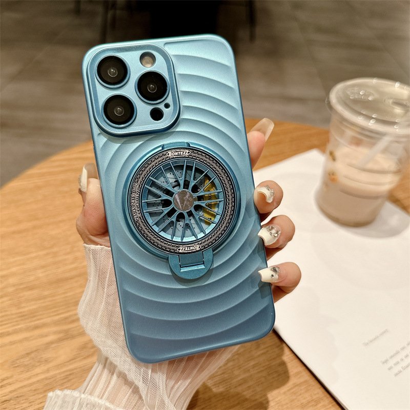 Swirling Wave Gyro Magnetic Case - iPhone