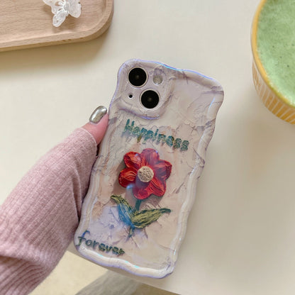 Wave Edge Bloom Case