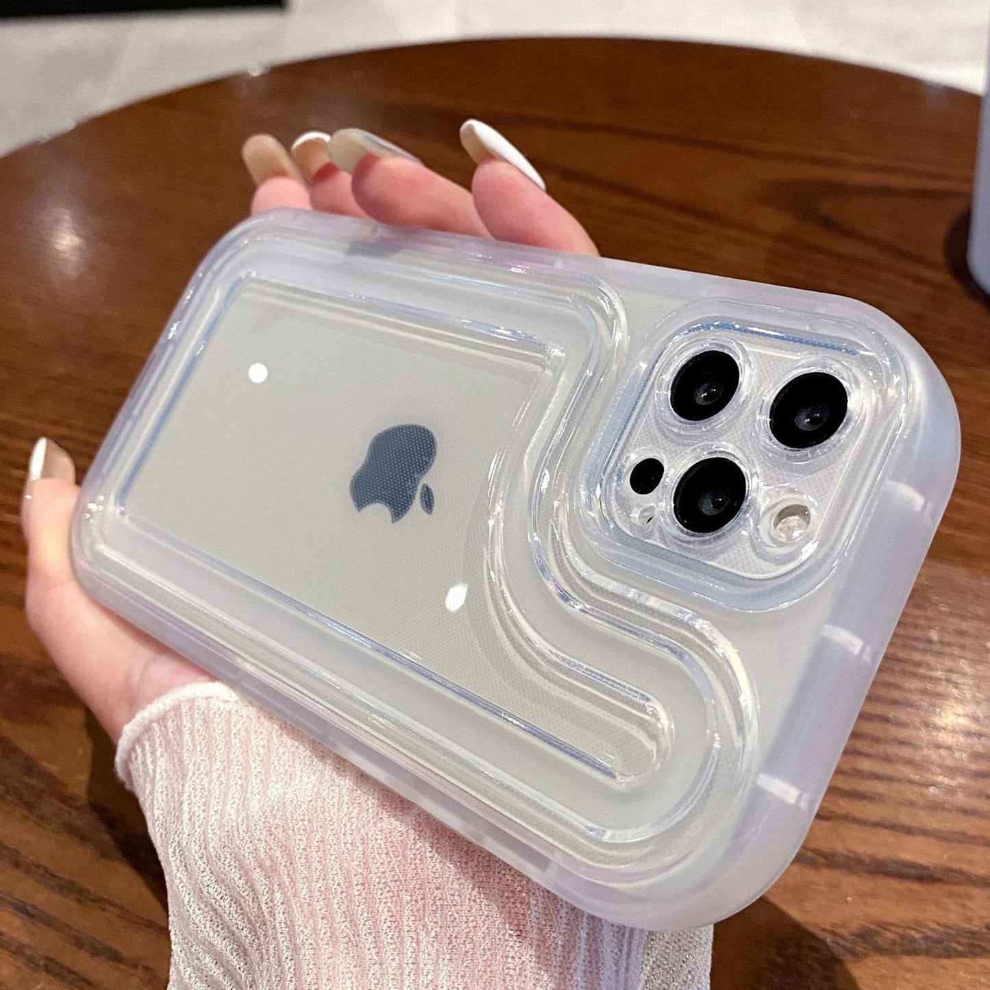Crystal Clear Air Cushion Case - iPhone