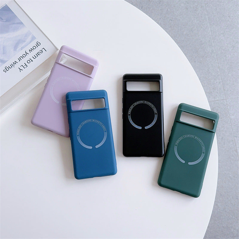Frosted Magic Cube Liquid Magnetic Case - Google