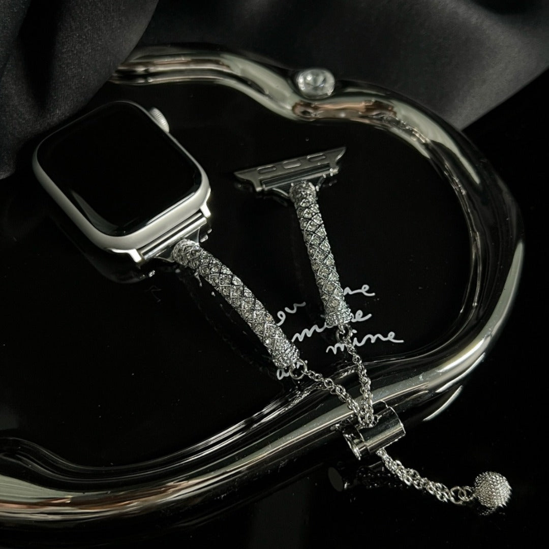 Glam Crystal Chain Apple Watch Bracelet