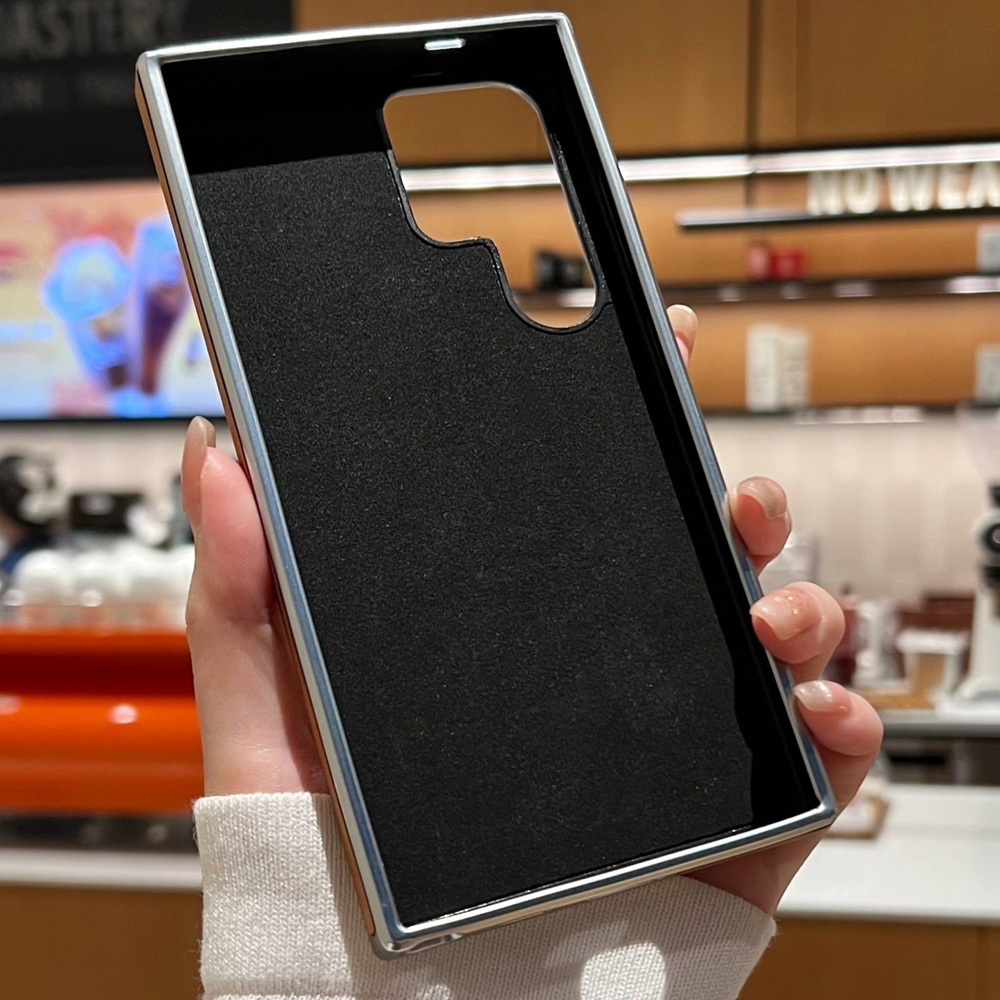 Premium Hidden Bracket  Leather  Cases - Samsung