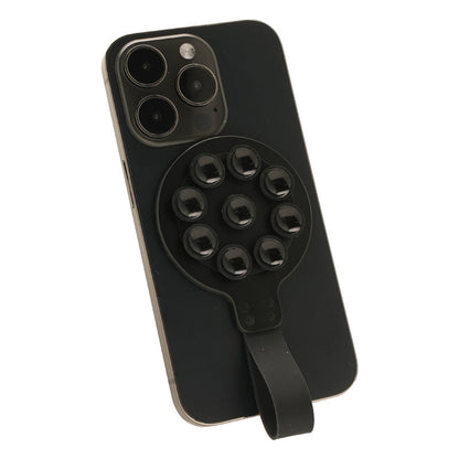 Versatile Magnetic Phone Gripper with Strap