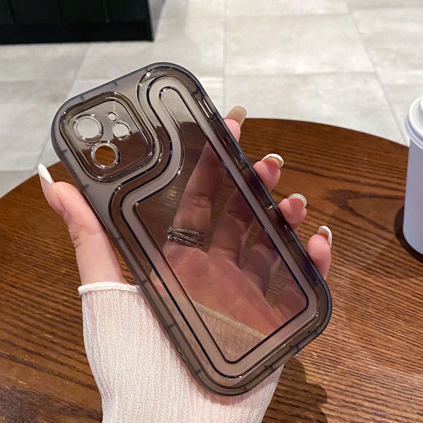 Crystal Clear Air Cushion Case - iPhone