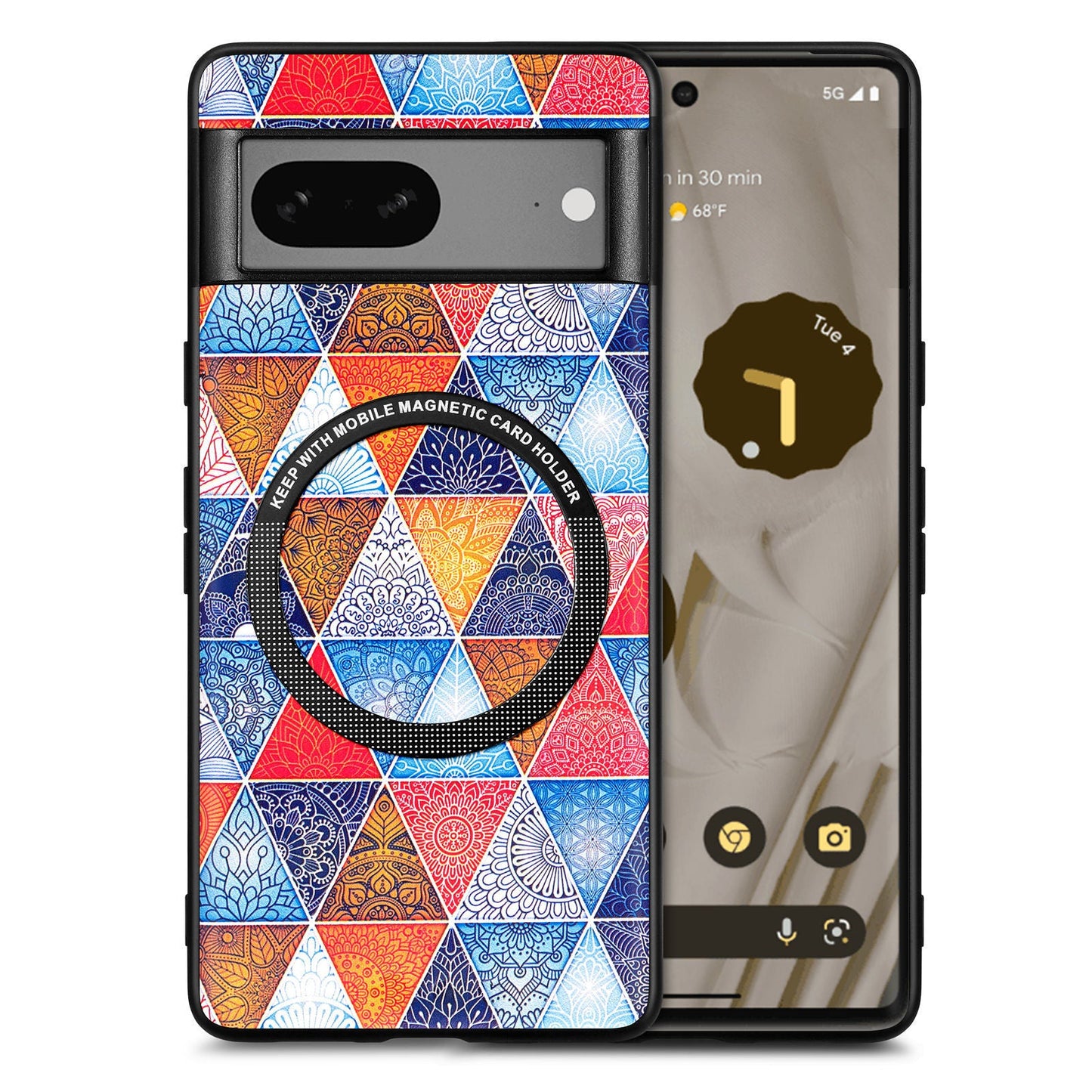 Geometric Full Coverage Magsafe Case - Google