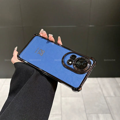 Drop-Resistant Electroplating Transparent Cover with Dynamic Hard Case