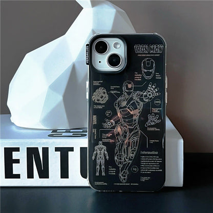 Urban Acrylic Illustration Fashion Case - iPhone