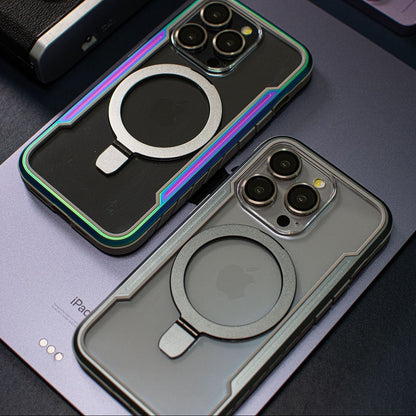 Bright Guard Metal Magnetic Bracket Case - iPhone