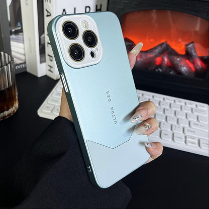 Dual Hue Delight Two-Tone Splicing Case - iPhone