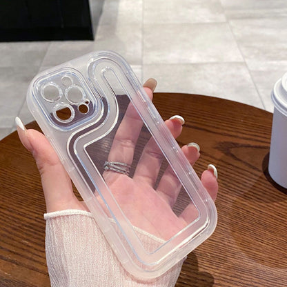 Crystal Clear Air Cushion Case - iPhone