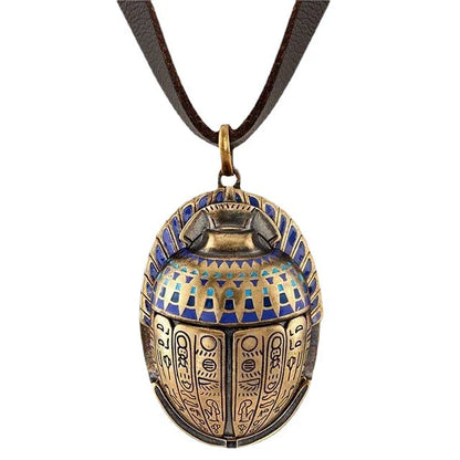 0407BA Anime Peripheral Marvel Moonlight Knight Scarab Pendant Necklace Avengers Original Same Necklace Cosplay