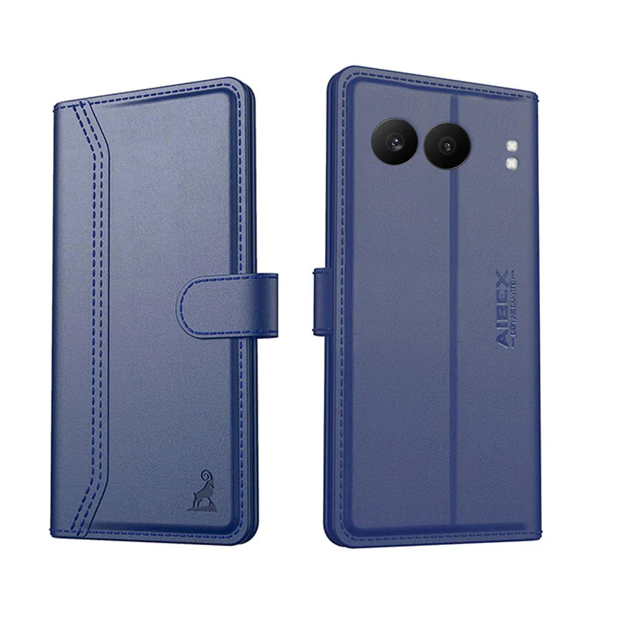 OnePlus Nord 4 Luxe Leather Foldable Stand Pocket Case