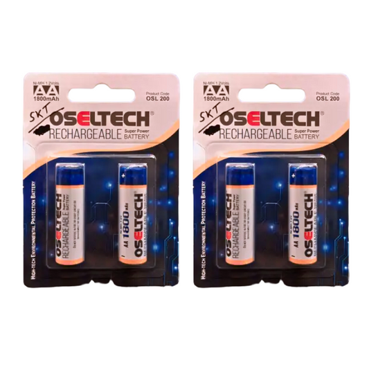 1800mAh AA Rechargeable Battery 1.2V (Pack of 2)