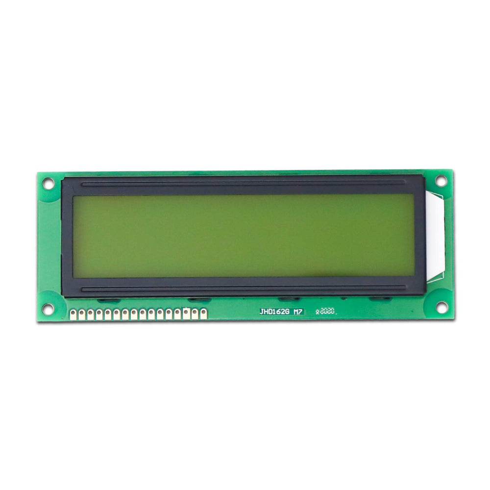 Original 16X2 JHD Jumbo Character LCD Display Green Color