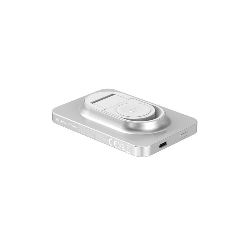 Sleek 2-in-1 5000mAh 15W Magnetic Power Bank